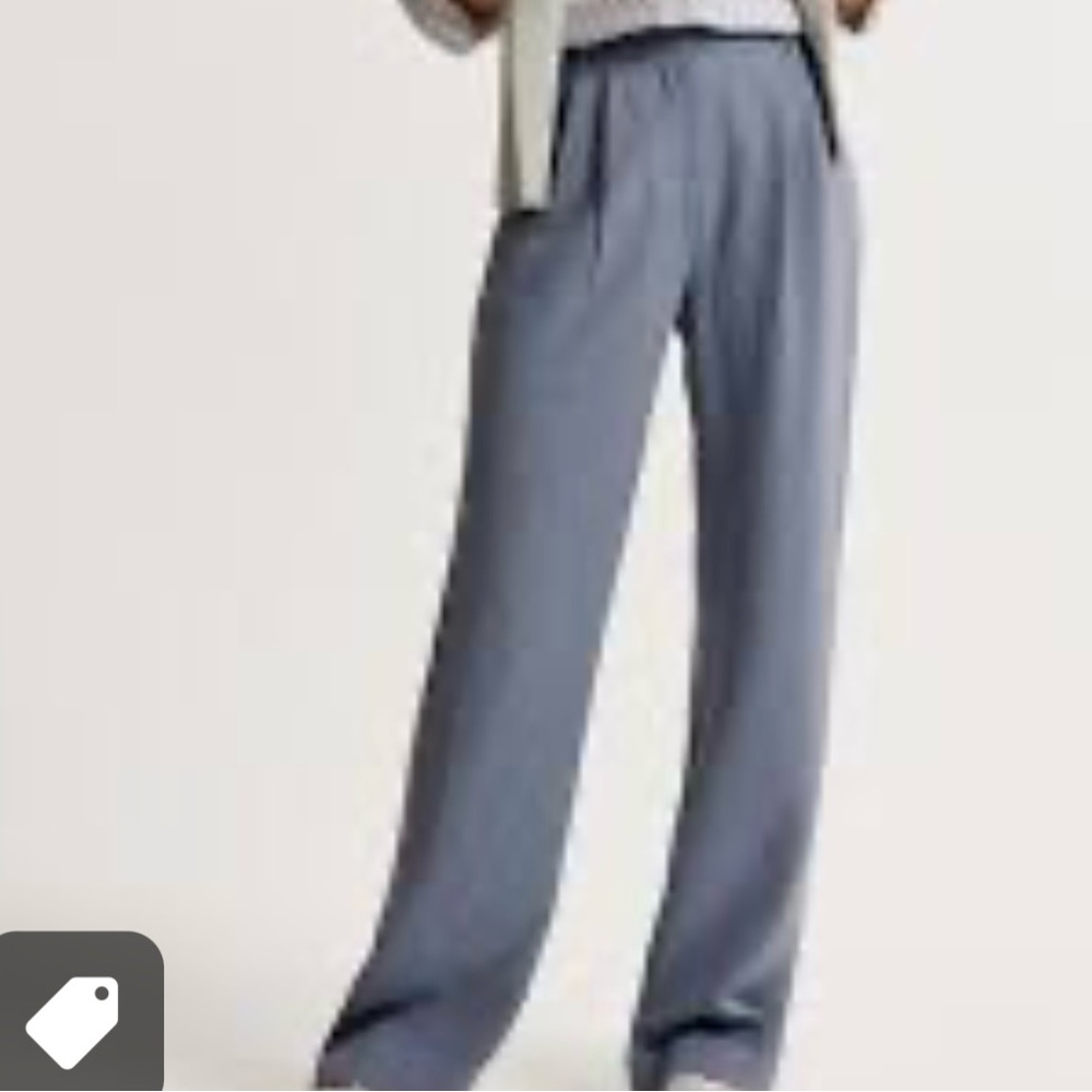 Abercrombie Sloan Tailored Pant Size 27L Blue